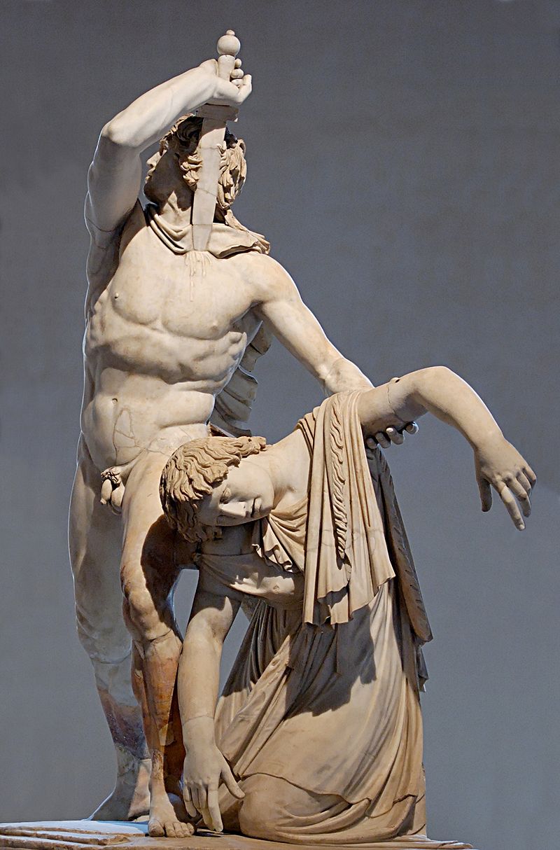 The Ludovisi Gaul Killing Himself and His Wife