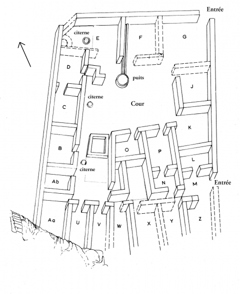 Excavation of a Greek brothel